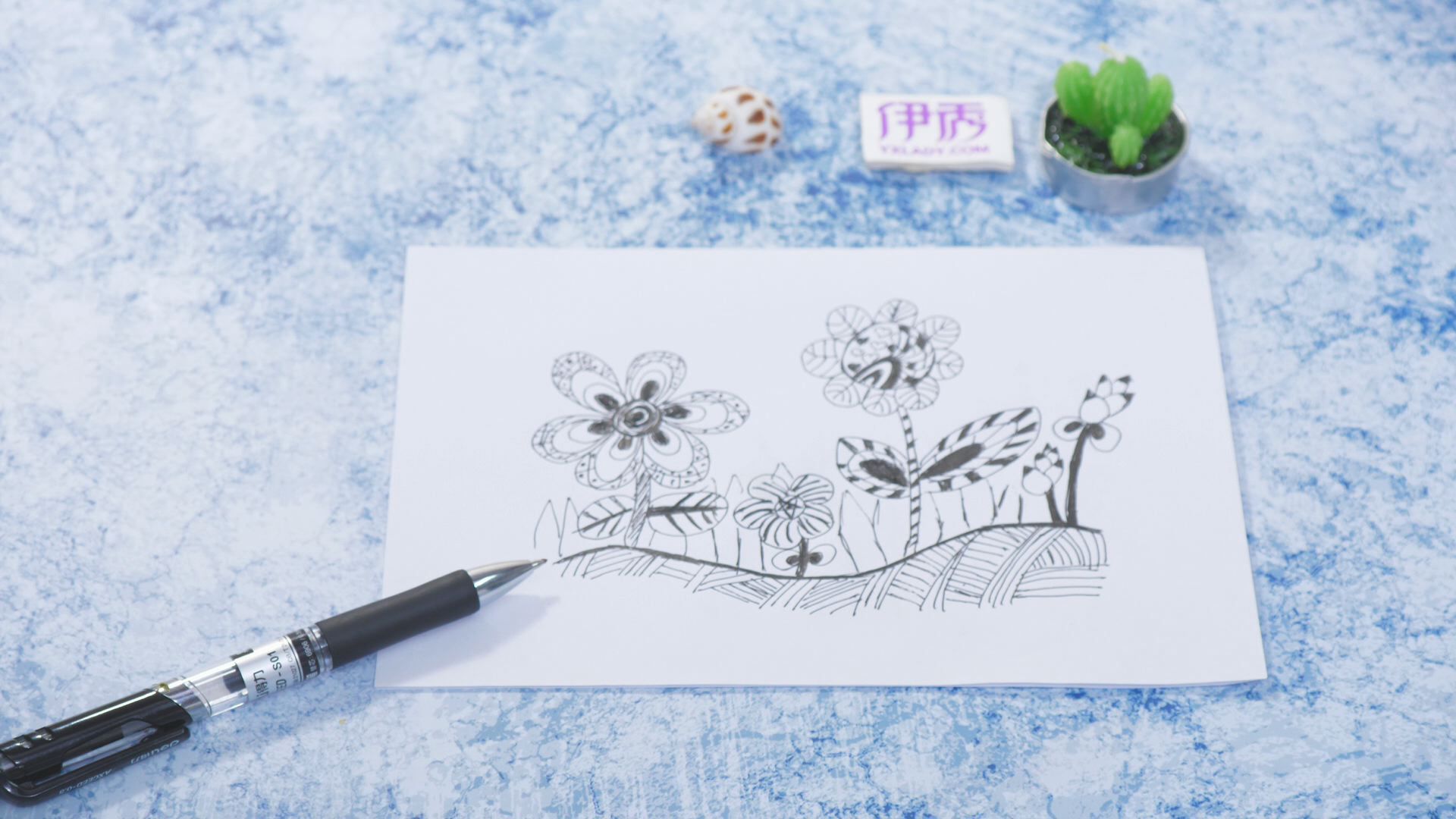 黑白画怎么画 这样画超好看 黑白画怎么画|黑白画的画法|