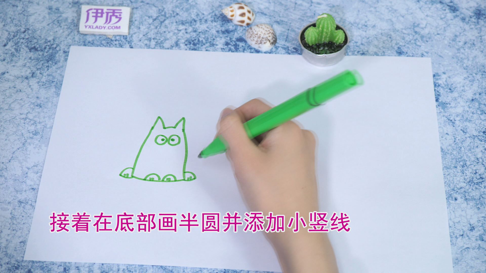 卡通猫的画法 可爱又容易学的画法教程 卡通猫|卡通猫的画法|怎么画卡通猫|卡通猫简笔画|