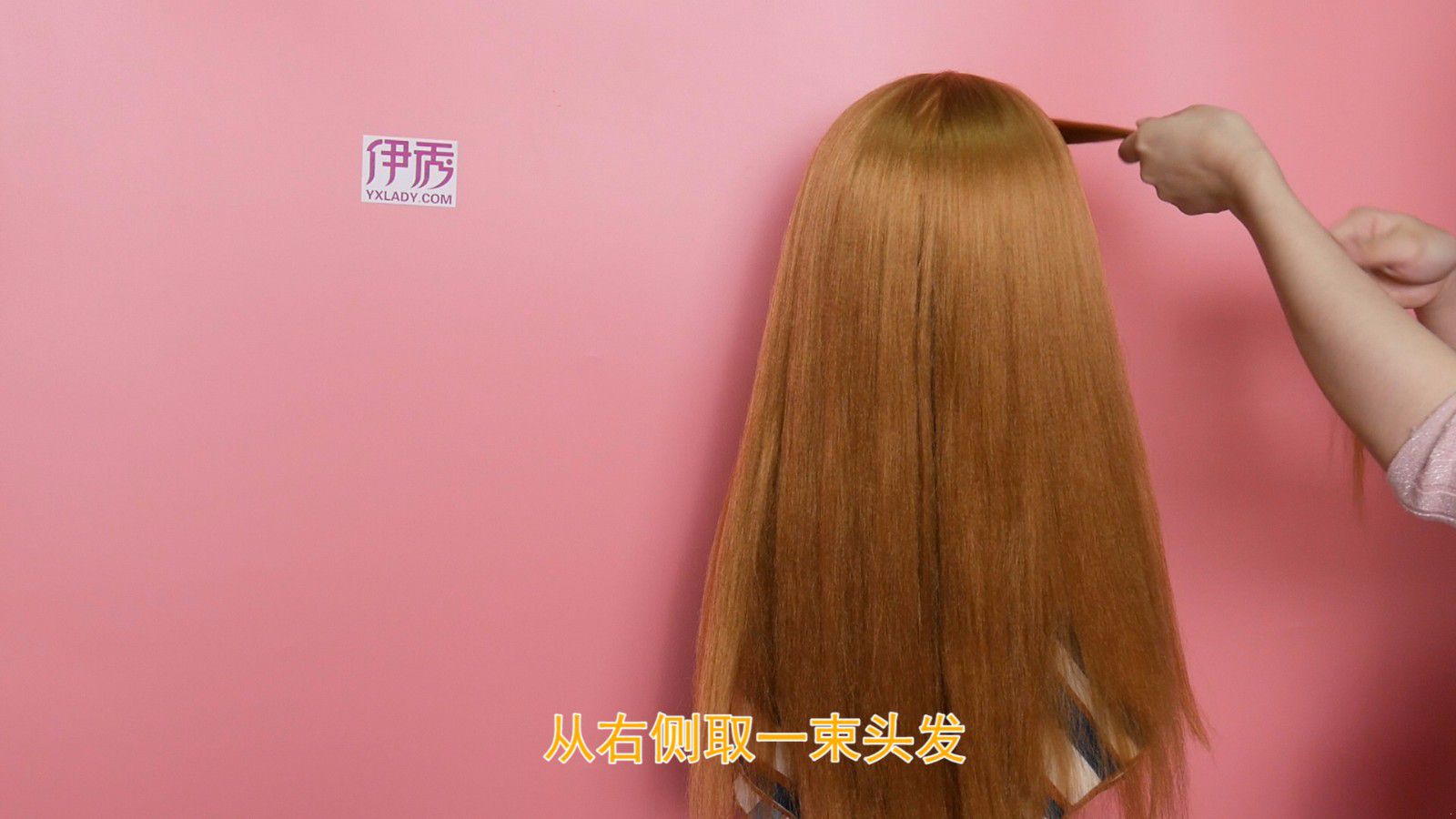 森女系女神扎发 背影杀手就是你 森女系