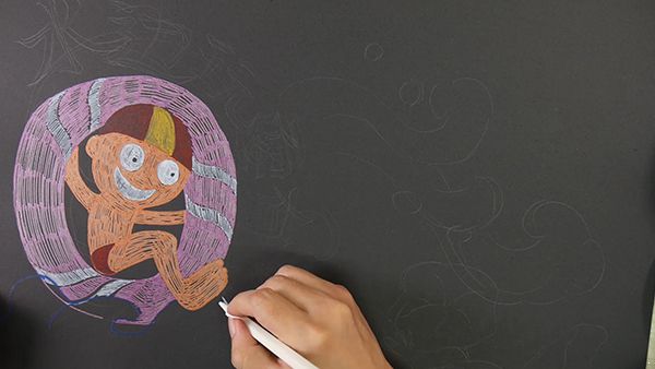 防溺水黑板报怎么画?一个小妙招保证画得简单又漂亮 防溺水黑板报|黑板报|